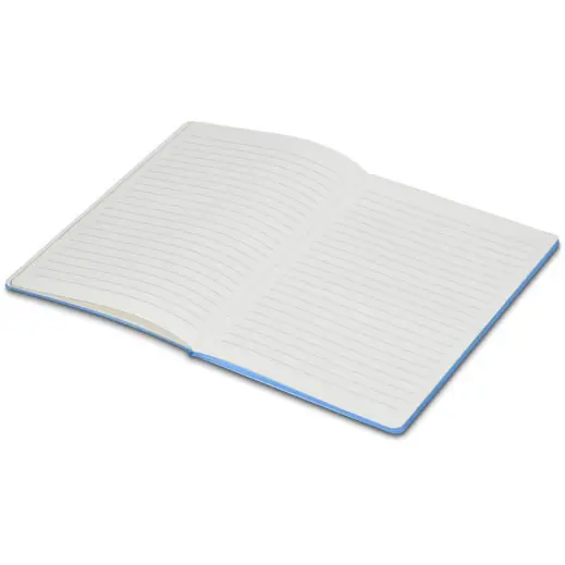 Altitude Primeline A5 Soft Cover Notebook Light Blue Open